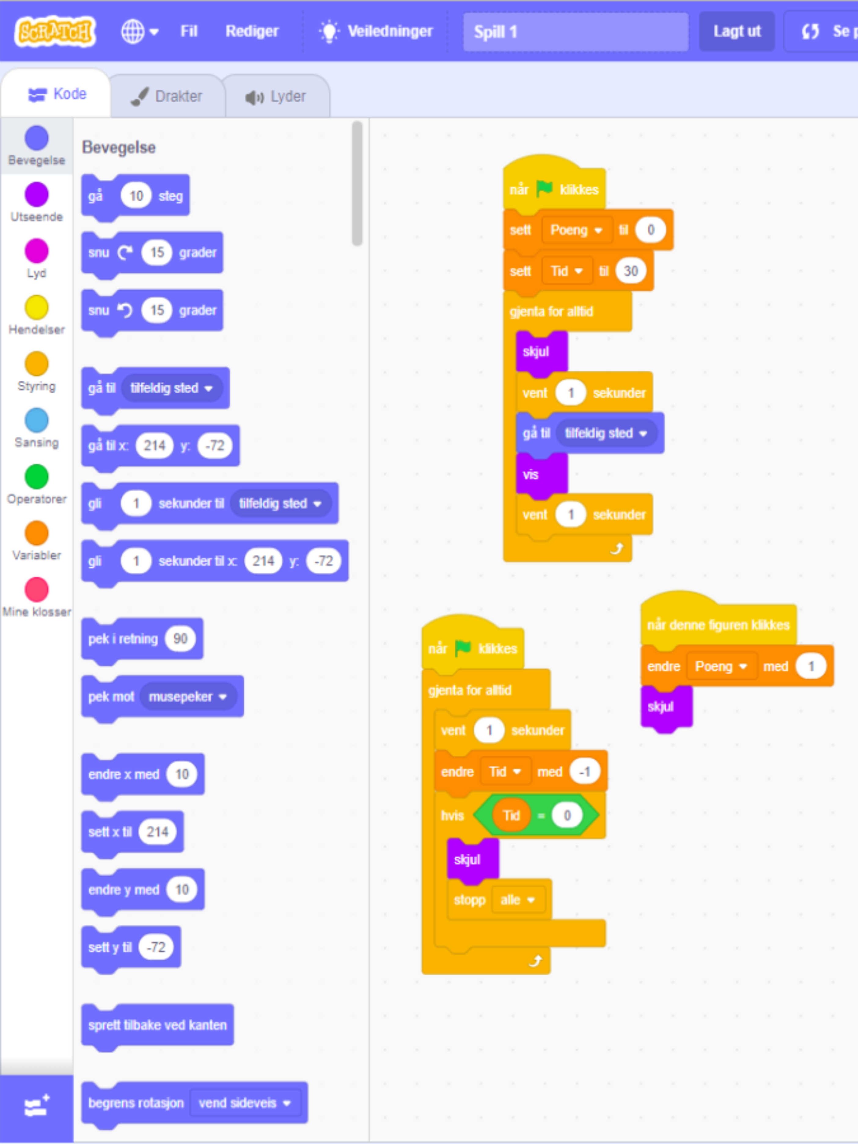 Programmering med Scratch - 5.-7. trinn - DuVerden